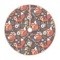 thumbnail image 1 of Fotbe Foxes Pattern Christmas Tree Skirt, Tree Skirts Plush Christmas Decorations, Christmas Tree Skirts Xmas Decorations Holiday Party Decor-48", 1 of 6
