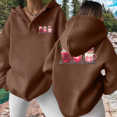 MoonWorks Women's Anchor Birds Hoodie – Sweatshirt Pullover – Black/Gray/Pink/Navy/Purple