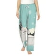 thumbnail image 1 of Fotbe French Bulldog Taking a Bath Women's Pajama Pants,Sleepwear Pants,Pj Bottoms Drawstring And Pockets-Large, 1 of 9