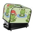 thumbnail image 1 of Fotbe Frog Amanita Mushroom for Two Slice Toaster Cover, Fingerprint Protector, Super Soft Appliance Cover And Dust Cover,Bread Dust Cover & Fingerprint Protection, 1 of 7