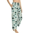 thumbnail image 1 of Fotbe Frog And Dragonflies Women's Pajama Pants,Sleepwear Pants,Pj Bottoms Drawstring And Pockets-X-Large, 1 of 7