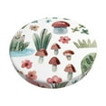 thumbnail image 1 of Fotbe Frog and Forest Plants Stool Covers Round,Waterproof Round Bar Stool Covers Bar Chair Covers Washable Stool Cushion Slipcover for 12-14 Inch Chair-12 inch, 1 of 7