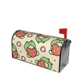 thumbnail image 1 of Fotbe Frog Hold Strawberry Mailbox Covers Post Letter Box Cover Garden Decor Standard Size-25.5x21 in, 1 of 9