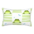 thumbnail image 1 of Fotbe Frogs and Dragonflies Pillow Cases - Envelope Closure - Luxury, Extra Soft, Cooling Pillow Covers - Wrinkle, Fade, Stain Resistant-14"x20", 1 of 9