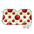 thumbnail image 1 of Fotbe Fruit Apples Car Windshield Sunshade | Sun Visor Protector Front Window Shade, Keeps Out UV Rays, Keeps Your Vehicle Cool-Medium, 1 of 7