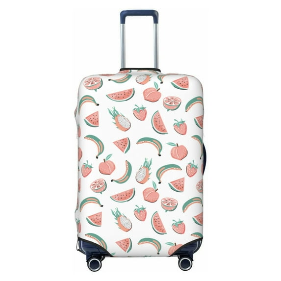 Fotbe Fruit Luggage Cover Protector,Suitcase Protector,Scratch and Dirt Resistant,Fits 18-32 Inch Luggage-Medium