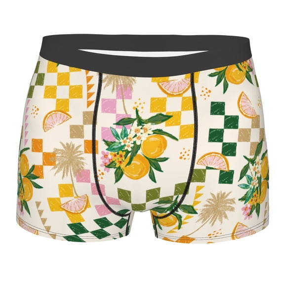 Fotbe Fruit Men’s Total Support Pouch Boxer Briefs, X-Temp Cooling, Moisture-Wicking Underwear, Regular, Long-leg and Trunk-X-Large
