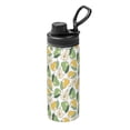 thumbnail image 1 of Fotbe Fruit Pears Pattern 18 Oz Sports Insulated Kettle Vacuum Cup Stainless Steel Travel Mug Cup Thermal Flask,Insulated Kettle for Cycling Gym Basketball Outdoor, 1 of 7