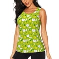 thumbnail image 1 of Fotbe Fruit Womens Loose Fit Casual Flowy Slim-Fit Tank Tops Athletic Round Neck Trendy Sleeveless Summer Tops for Gym and Yoga-Large, 1 of 9