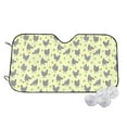 thumbnail image 1 of Fotbe Funny Chicken Car Windshield Sunshade | Sun Visor Protector Front Window Shade, Keeps Out UV Rays, Keeps Your Vehicle Cool-, 1 of 7