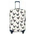 thumbnail image 1 of Fotbe Funny Chicken Luggage Cover Protector,Suitcase Protector,Scratch and Dirt Resistant,Fits 18-32 Inch Luggage-Large, 1 of 9