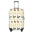 thumbnail image 1 of Fotbe Funny Chicken Luggage Cover Protector,Suitcase Protector,Scratch and Dirt Resistant,Fits 18-32 Inch Luggage-Small, 1 of 9