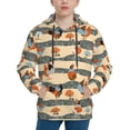 thumbnail image 1 of Fotbe Funny Chicken Pattern Youth Pullover Hooded Sweatshirt, Boys Hoodie, Kangaroo Pocket Hoodie for Kids Girls -Medium, 1 of 6