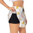 thumbnail image 1 of Fotbe Funny Chicken Womens High Waist Running Shorts Athletic Workout Quick Dry Shorts for Women with Pockets Gym Yoga Summer Shorts-Small, 1 of 9