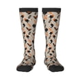 thumbnail image 1 of Fotbe Funny Chicken print Women's Men's Novelty Crew Socks Cotton Socks Knee High Socks for Walking,Running,Nurses,Pregnancy, 1 of 9