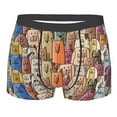 thumbnail image 1 of Fotbe Funny Dogs Family Men’s Total Support Pouch Boxer Briefs, X-Temp Cooling, Moisture-Wicking Underwear, Regular, Long-leg and Trunk-XX-Large, 1 of 9