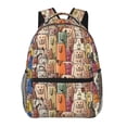 thumbnail image 1 of Fotbe Funny Dogs Family Pattern Casual Backpack for School, Travel, and Outdoor Activities - Durable, Lightweight, and Comfortable, 1 of 5