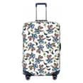 thumbnail image 1 of Fotbe Funny Excavator Luggage Cover Protector,Suitcase Protector,Scratch and Dirt Resistant,Fits 18-32 Inch Luggage-Large, 1 of 9