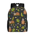 thumbnail image 1 of Fotbe Funny Sloths In The Forest Travel Laptop Backpack, Business Slim Sturdy Laptops Backpack, Water Resistant College School Computer Bag Gift for Men & Women Fits 15.6 Inch Notebook, 1 of 8