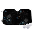 thumbnail image 1 of Fotbe Game Time Car Windshield Sunshade | Sun Visor Protector Front Window Shade, Keeps Out UV Rays, Keeps Your Vehicle Cool-Small, 1 of 7