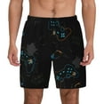 thumbnail image 1 of Fotbe Game Time Men’s Swim Trunks Quick Dry Swim Shorts Board Shorts with Mesh Lining-Small, 1 of 9
