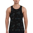 thumbnail image 1 of Fotbe Game Time Pattern Men's Quick Dry Workout Tank Top Gym Muscle Tee Fitness Bodybuilding Sleeveless T Shirt Breathable Workout Shirt-3X-Large, 1 of 9