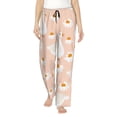 thumbnail image 1 of Fotbe Geese and Flower Women's Pajama Pants,Sleepwear Pants,Pj Bottoms Drawstring And Pockets-Large, 1 of 9