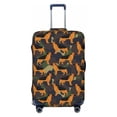 thumbnail image 1 of Fotbe German Shepherd Dog Luggage Cover Protector,Suitcase Protector,Scratch and Dirt Resistant,Fits 18-32 Inch Luggage-Medium, 1 of 8