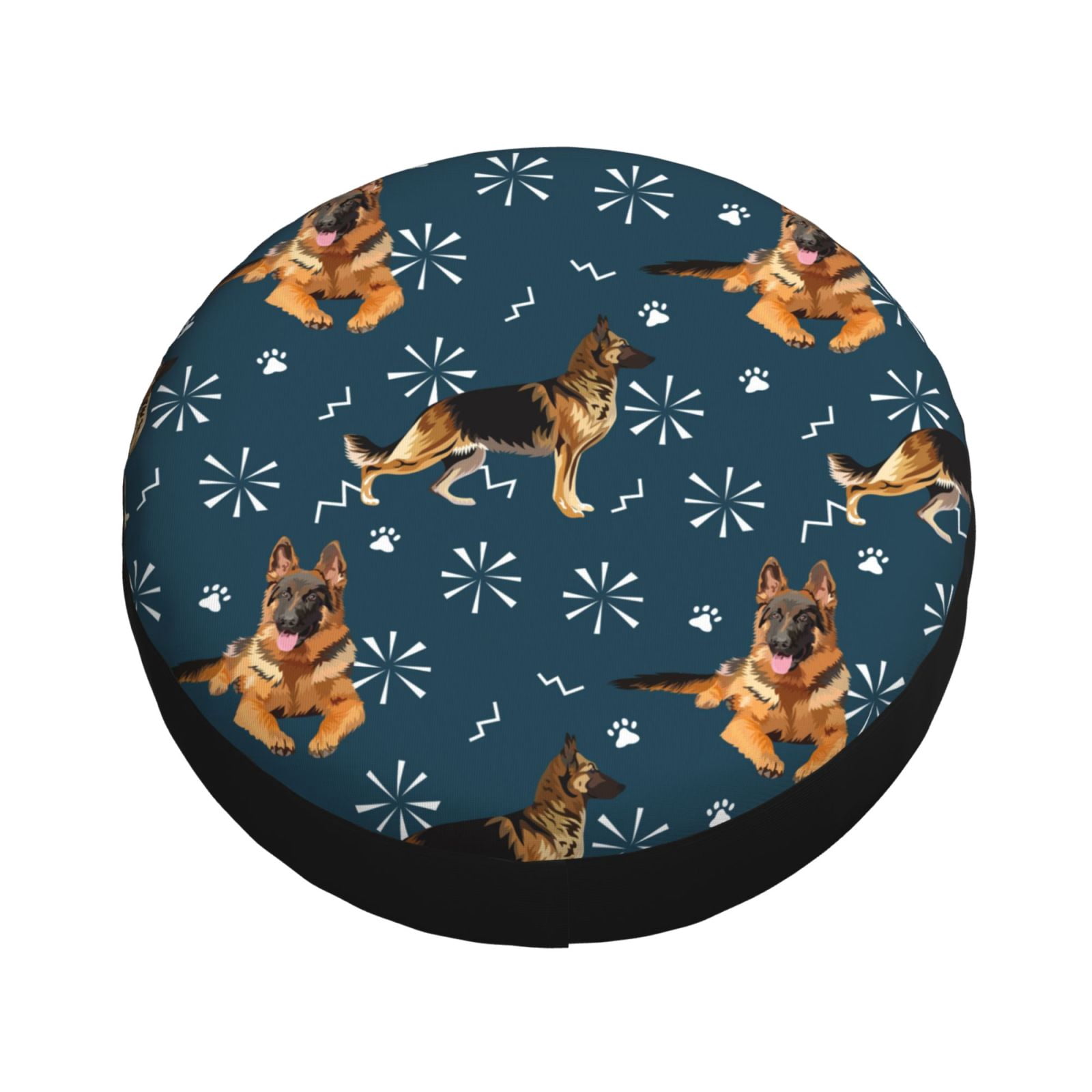 Fotbe German Shepherd Dog Spare Tire Cover Thickening Universal Fit for