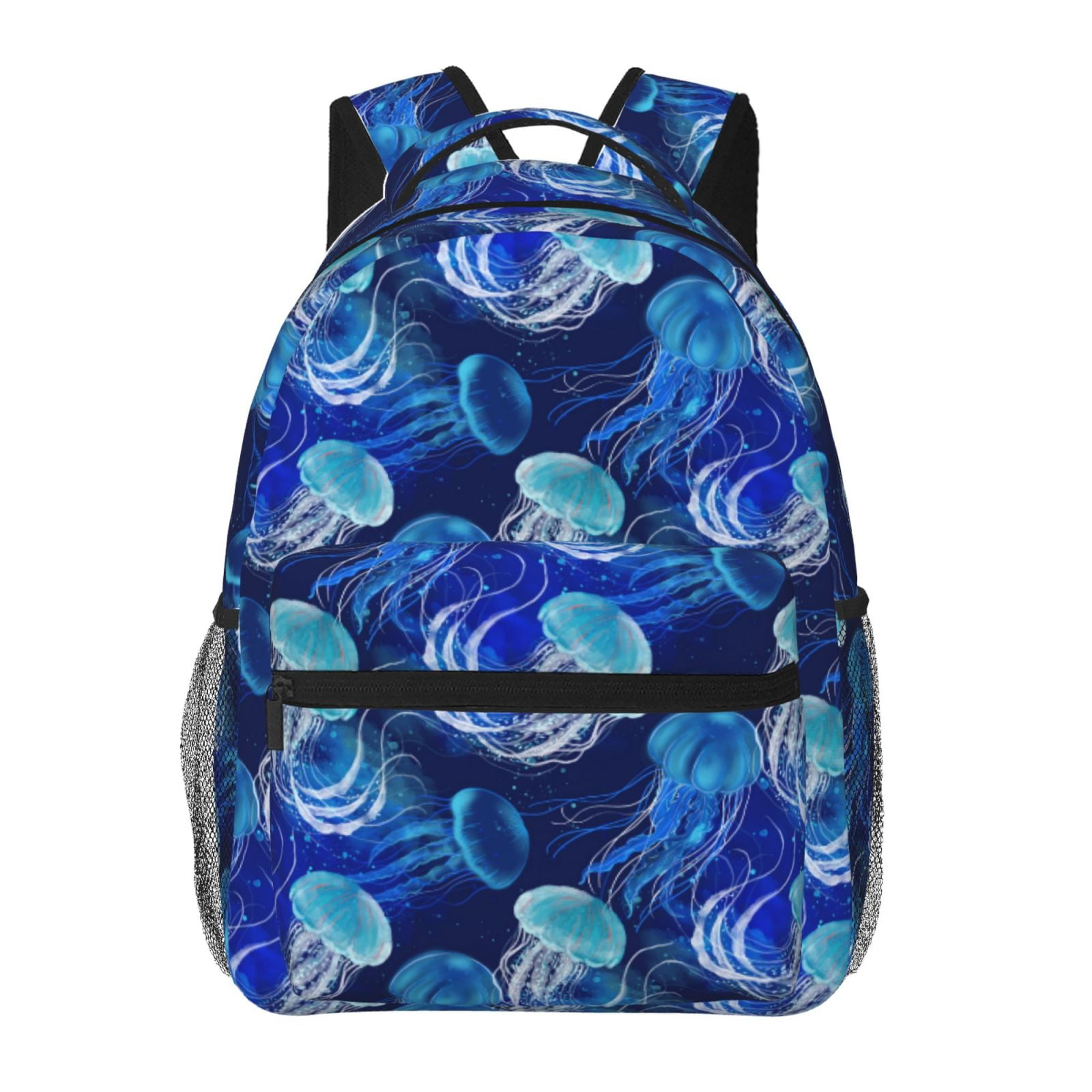 Jellyfish Pattern Print Backpack main image 0