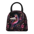 thumbnail image 1 of Fotbe Glowing Leaf Bird Pattern Lunch Bag, Insulated Lunch Box, Small Leakproof Cooler Food Lunch Containers Reusable High Capacity Lunch Tote Bags for Work, Travel, Outdoor, 1 of 1