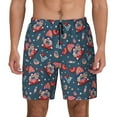 thumbnail image 1 of Fotbe Gnome Love USA Men’s Swim Trunks Quick Dry Swim Shorts Board Shorts with Mesh Lining-XX-Large, 1 of 9