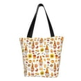 thumbnail image 1 of Fotbe Gnomes Autumn Harvest Pattern Beach Tote,Shoulder Handbag,Spacious Tote Bag,Lightweight Travel Bag,Versatile Shopping Bag, 1 of 9
