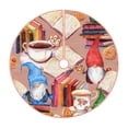 thumbnail image 1 of Fotbe Gnomes Books Tea Cups Pattern Christmas Tree Skirt, Tree Skirts Plush Christmas Decorations, Christmas Tree Skirts Xmas Decorations Holiday Party Decor-48", 1 of 6