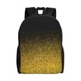 thumbnail image 1 of Fotbe Gold Glitter Gradient Travel Laptop Backpack, Business Slim Sturdy Laptops Backpack, Water Resistant College School Computer Bag Gift for Men & Women Fits 15.6 Inch Notebook, 1 of 8