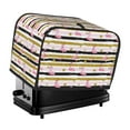 thumbnail image 1 of Fotbe Gold Glittering Hearts and Flamingos for Two Slice Toaster Cover, Fingerprint Protector, Super Soft Appliance Cover And Dust Cover,Bread Dust Cover & Fingerprint Protection, 1 of 7