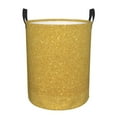 thumbnail image 1 of Fotbe Gold Shiny Laundry Basket with Handles, Waterproof Large Laundry Hamper, Wash Bag for Corner Dorm, Rolling Laundry Basket with Handles-Medium, 1 of 8