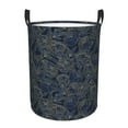 thumbnail image 1 of Fotbe Golden Peonies Laundry Basket with Handles, Waterproof Large Laundry Hamper, Wash Bag for Corner Dorm, Rolling Laundry Basket with Handles-Small, 1 of 8