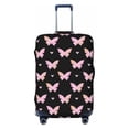 thumbnail image 1 of Fotbe Gradient Butterfly Luggage Cover Protector,Suitcase Protector,Scratch and Dirt Resistant,Fits 18-32 Inch Luggage-Large, 1 of 9