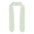 thumbnail image 1 of Fotbe Green Checkboard Printed Class of 2024 Graduation Stole, 1 of 7