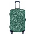 thumbnail image 1 of Fotbe Green Christmas Luggage Cover Protector,Suitcase Protector,Scratch and Dirt Resistant,Fits 18-32 Inch Luggage-Small, 1 of 9