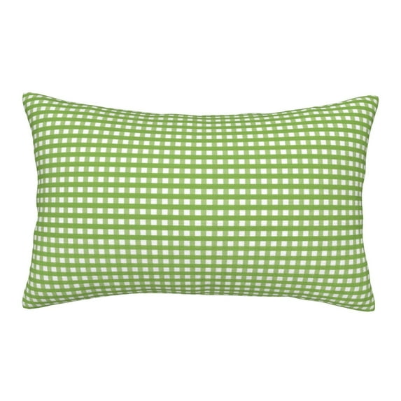 Fotbe Green Gingham Pillow Cases - Envelope Closure - Luxury, Extra Soft, Cooling Pillow Covers - Wrinkle, Fade, Stain Resistant-