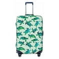 thumbnail image 1 of Fotbe Green Sea Turtle Luggage Cover Protector,Suitcase Protector,Scratch and Dirt Resistant,Fits 18-32 Inch Luggage-Large, 1 of 9
