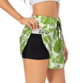 thumbnail image 1 of Fotbe Green Various Lemons Womens High Waist Running Shorts Athletic Workout Quick Dry Shorts for Women with Pockets Gym Yoga Summer Shorts-X-Large, 1 of 9