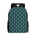 thumbnail image 1 of Fotbe Green Vintage Peacock Travel Laptop Backpack, Business Slim Sturdy Laptops Backpack, Water Resistant College School Computer Bag Gift for Men & Women Fits 15.6 Inch Notebook, 1 of 8
