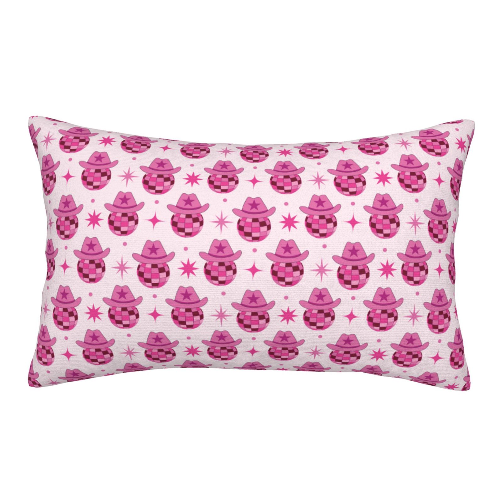 Fotbe Groovy Pink Disco Balls Pillow Cases Envelope Closure Luxury