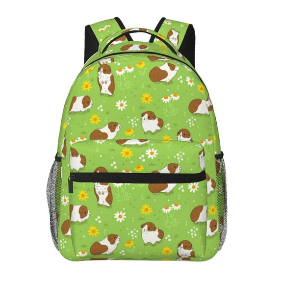 Fotbe Guinea Pigs Pattern Casual Backpack for School, Travel, and Outdoor Activities - Durable, Lightweight, and Comfortable