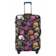 thumbnail image 1 of Fotbe Halloween Skeleton Luggage Cover Protector,Suitcase Protector,Scratch and Dirt Resistant,Fits 18-32 Inch Luggage-Small, 1 of 9