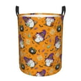 thumbnail image 1 of Fotbe Halloween Witches Gnome Laundry Basket with Handles, Waterproof Large Laundry Hamper, Wash Bag for Corner Dorm, Rolling Laundry Basket with Handles-Medium, 1 of 8