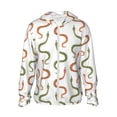 thumbnail image 1 of Fotbe Hand Drawn Snake Men's Women's UPF 50+ Sun Protection Jacket Hooded Cooling Shirt with Pockets Hiking Outdoor Performance-XX-Large, 1 of 9